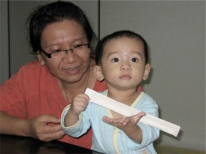 "姨媽，let me show you some kung-fu."