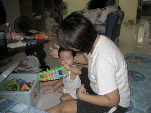 "Forget about eating. Let's make some music."