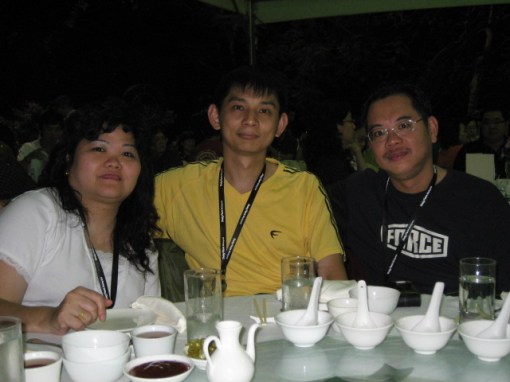 With Maria Leong and Lim Teow Leang