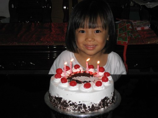 "I'm four years old."